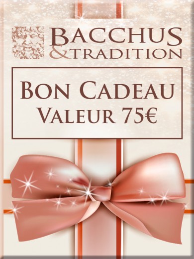 Bon cadeau de 75 €