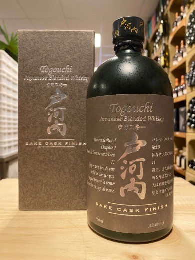 TOGOUCHI SAKÉ CASK FINISH 40 %