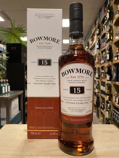 BOWMORE 15 ans 43 %