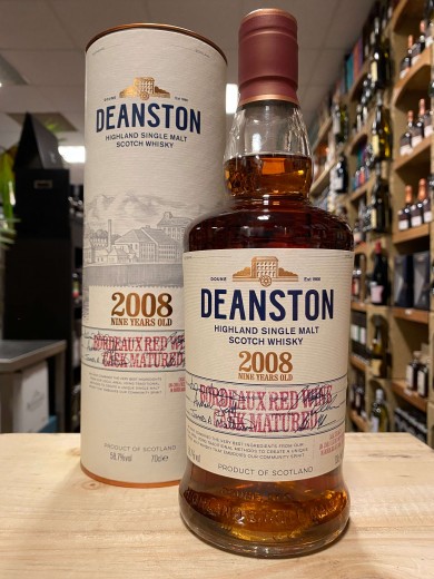 DEANSTON 9 ANS MATURED RED...