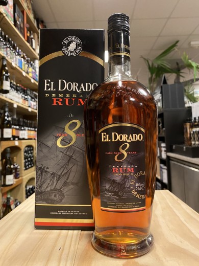 RHUM EL DORADO 8 ANS 40 %