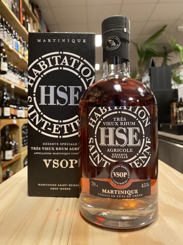 HSE RHUM réserve spéciale V.S.O.P. 45 %