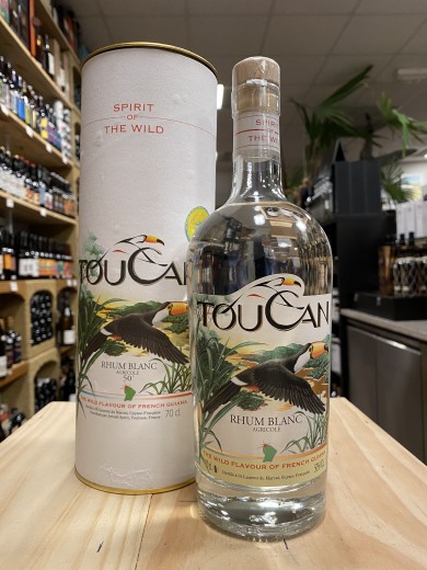 TOUCAN RHUM BLANC GUYANE 50 %