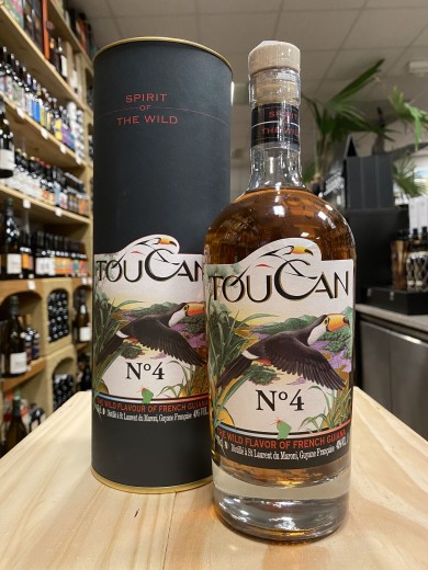 TOUCAN RHUM N° 4  GUYANE 40 %