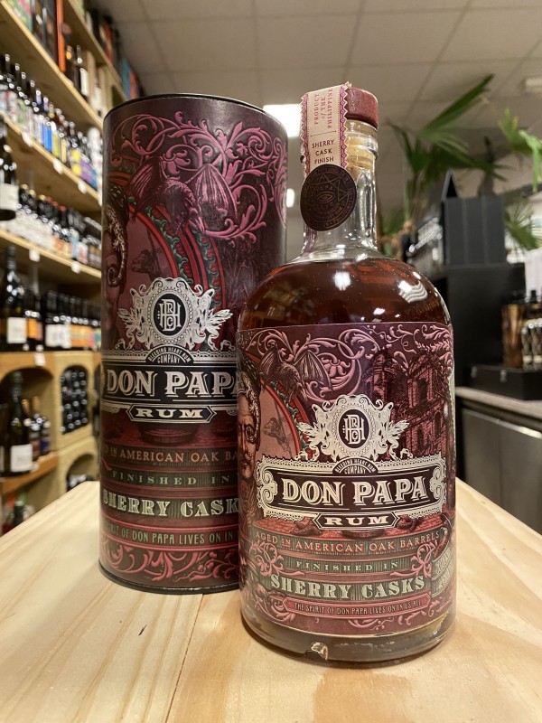 DON PAPA - RHUM HORS D'ÂGE - SHERRY CASK - 70CL - 45°