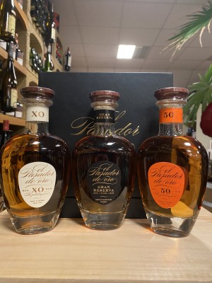 Coffret El Pasador de Oro Rhum 40% - 3x20cl