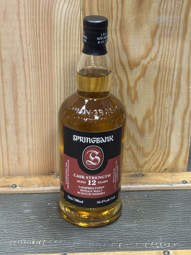 SPRINGBANK  12 ans 56,6°...