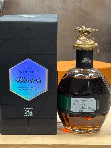 BLANTON’S Single Barrel 357...