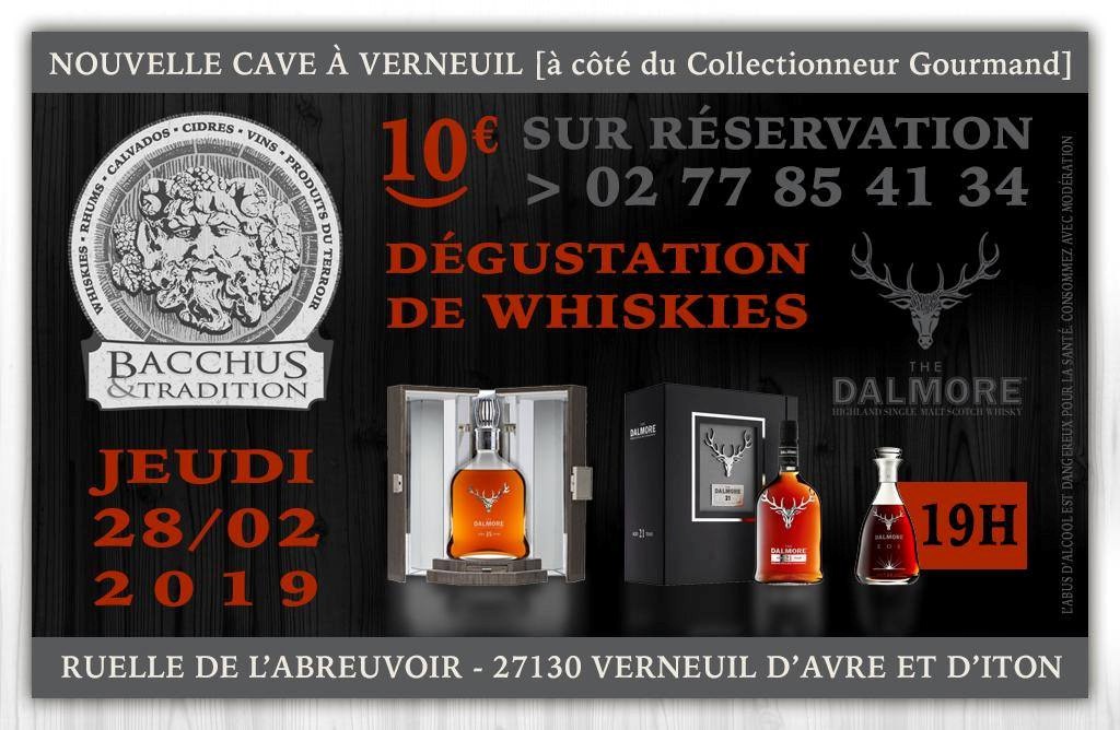 28 fév. 2019 : Dégustation de whiskies - Whisky Dalmore