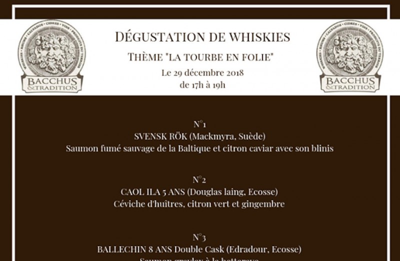 29 déc. 2018 : Dégustation de la Tourbe en folie